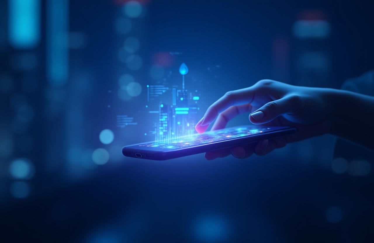 Custom iOS app development showcasing innovative mobile technology